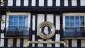 ROSS ON WYE - Tudor home of the famous 'Man of Ross Royalty Free Stock Photo