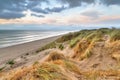 Rossbeigh dunes at sunset