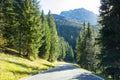 Rossfeld Panorama Road Royalty Free Stock Photo