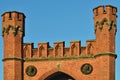 Rossgarten Gate - fortress of Konigsberg. Kaliningrad (former Ko Royalty Free Stock Photo
