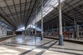 Rossio Railway Stations inside. Lisbon city. Portugal Royalty Free Stock Photo