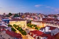 Rossio Square in Lisbon