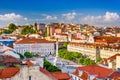 Rossio Square of Lisbon Royalty Free Stock Photo