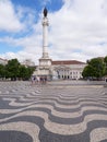 Rossio Square is the popular name of the Pedro IV Square in the city of Lisbon, in Portugal