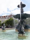 Rossio Square is the popular name of the Pedro IV Square in the city of Lisbon, in Portugal