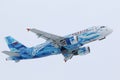 Rossiya - Russian Airlines Airbus A319-111 VQ-BAS Royalty Free Stock Photo