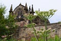 Rosslyn Chapel with Flower Royalty Free Stock Photo