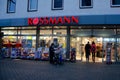 Soest, Germany - December 19, 2017: Rossmann store. Rossmann is Germany`s second-largest drug store with other 3,600 stores in