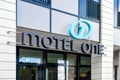 Rostock, Germany - August 22, 2016: Motel one Low Budget Royalty Free Stock Photo