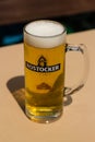 ROSTOCK, GERMANY - CIRCA 2016: Rostock has it`s own microbrewery which brews a great tasting lager