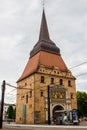 ROSTOCK, GERMANY - CIRCA 2016: St. Nicholas Church in Rostock, Germany, Europe.