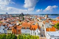 Rostock, Germany Skyline Royalty Free Stock Photo