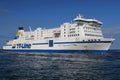 The ferry Nils Holgersson is on its way to Rostock