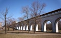 Rostokino Aqueduct in Moscow