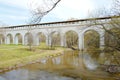 Rostokinsky aqueduct, built 1804. Moscow.