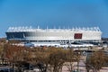 ROSTOV-ON-DON, RUSSIA - APRIL 14, 2018: Football stadium Rostov Arena Royalty Free Stock Photo