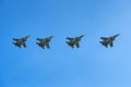 ROSTOV-ON-DON, RUSSIA - AUGUST, 2017: Su-30