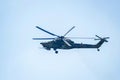 ROSTOV-ON-DON, RUSSIA - AUGUST, 2017: Mi-28 Havoc Royalty Free Stock Photo