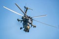 ROSTOV-ON-DON, RUSSIA - AUGUST, 2017: Mi-28 Havoc Royalty Free Stock Photo