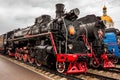 ROSTOV-ON-DON, RUSSIA - SEPTEMBER 1, 2011: FD20-1679 locomotive, railway museum