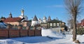 Rostov the Great on a winter sunny day Royalty Free Stock Photo