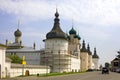 Rostov kremlin gate tower orthodoxy museum Royalty Free Stock Photo
