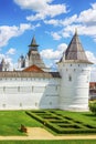 Rostov Kremlin Yaroslavl oblast Russia gold ring Royalty Free Stock Photo