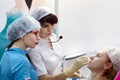 The training in aesthetic cosmetology is conducted by an experienced physician.