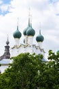 Rostov, Russia - June 10, 2023. Cupola Church of St. Gregory the Theologian in the Rostov Kremlin Royalty Free Stock Photo