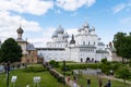 Rostov, Russia - June 10, 2023. Panoramic view of the Rostov Kremlin