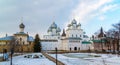 Rostov Veliky, Russia - churches in Kremlin Royalty Free Stock Photo