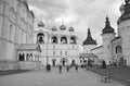 The white -stone Rostov Kremlin Royalty Free Stock Photo