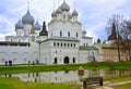 The white -stone Rostov Kremlin Royalty Free Stock Photo
