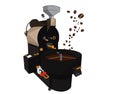 Roaster for raster coffee beans