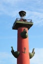 Rostral Column in Saint-Petersburg, Russia