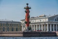 The Rostral Column at the Saint Petersburg.