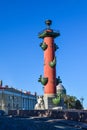 Rostral Column in St. Petersburg, Russia
