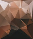 Black, gray, dark olive green, rosy brown, dark slate gray, colors abstract low poly vector background