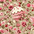 Rosy Delights: The Sweetness of a Pink Cupcake
