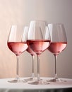 RosÃÂ© Reverie: Elegance in Every Sip, A Pink Champagne Affair Royalty Free Stock Photo