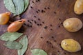 Rot fresh vegetables on the table Royalty Free Stock Photo