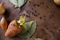 Rot fresh vegetables on the table Royalty Free Stock Photo