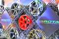 Rota wheel mags at Manila International Auto Show in Pasay, Philippines Royalty Free Stock Photo