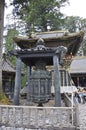 Nikko, 11th may: Rotable Lantern artwork from Toshogu Shrine Temple in Nikko National Park of Japan Royalty Free Stock Photo