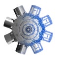 Rotarry engine (3D xray)