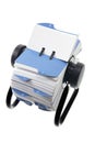 Rotary Card Index Royalty Free Stock Photo