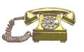 Rotary dial telephone