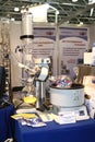 Rotary evaporator with integrated heating bath