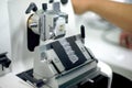 Rotary Microtome Section Royalty Free Stock Photo