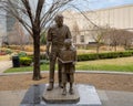 `Rotary Plaza`, a public art installation on Williams Center Green in downtown Tulsa, Oklahoma.